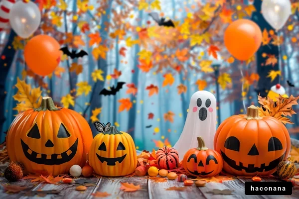 ハロウィンの楽しい風景