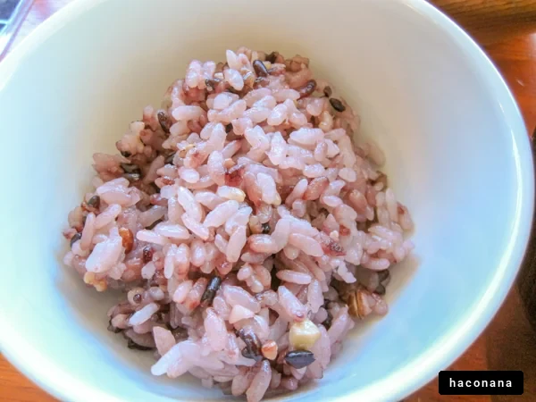 健康的な雑穀ご飯