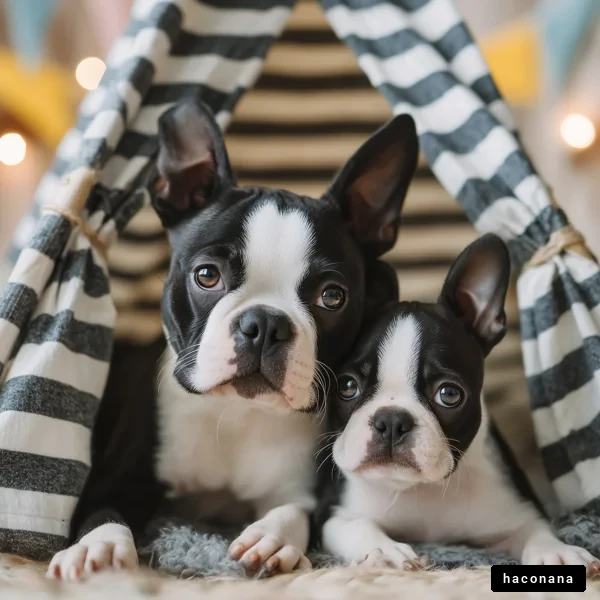 可愛い犬たちのひととき