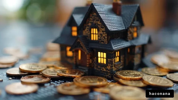 家とコインのシンボル