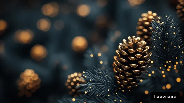 きらめくクリスマスシーン