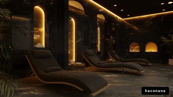 ラグジュアリーなリラクゼーション空間