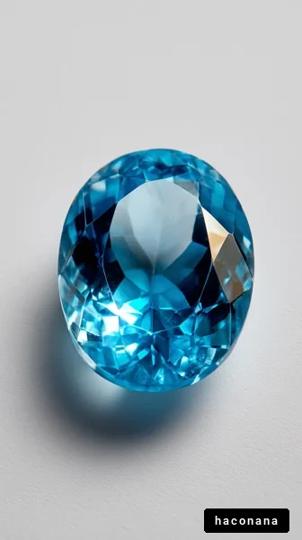 美しい青い宝石