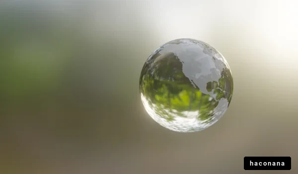 美しい透明な地球