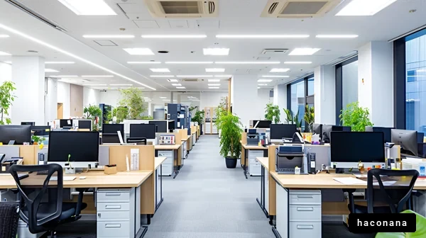 現代的なオフィスの風景