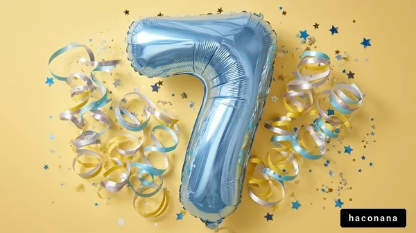 バースデーセブンの風船