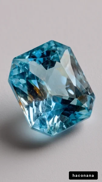 美しい青い宝石