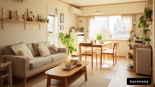 居心地の良いリビングルーム