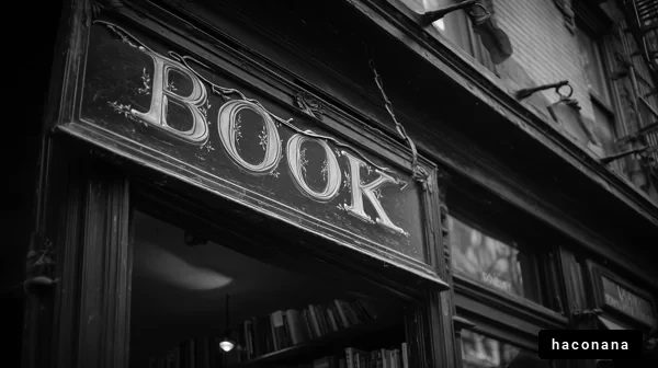 本屋の看板