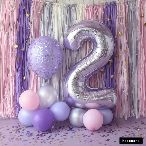 パーティーの装飾と風船