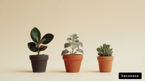 植物の美しいディスプレイ