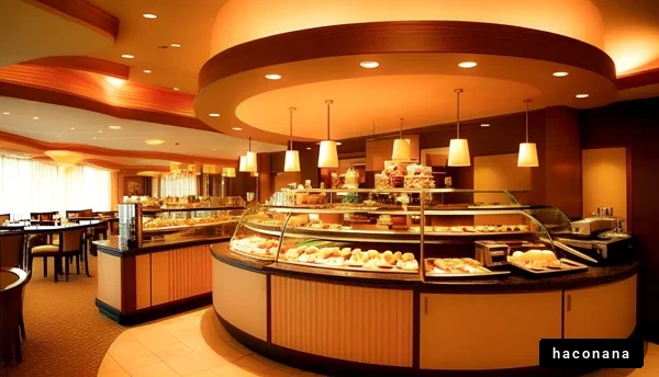 おしゃれなカフェの内部