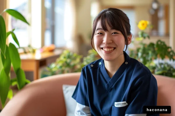 医療現場での笑顔