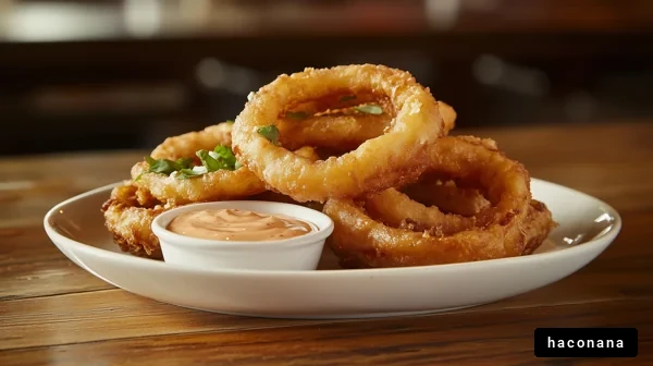 揚げ玉ねぎのサイドディッシュ