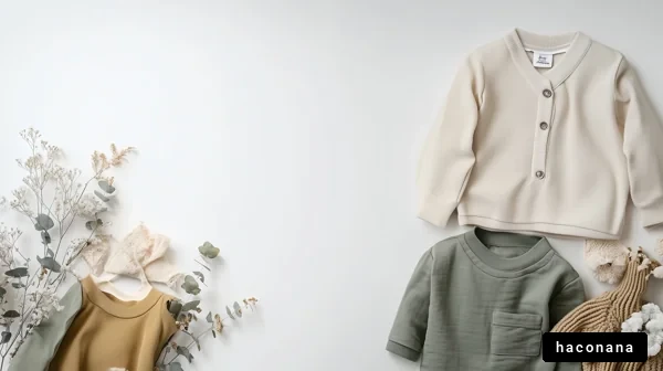 ナチュラルな子供服のスタイル