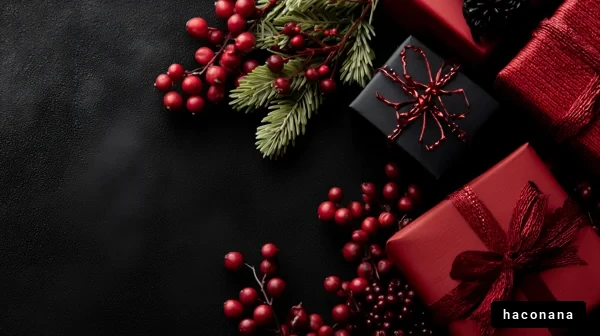 クリスマスプレゼントと装飾