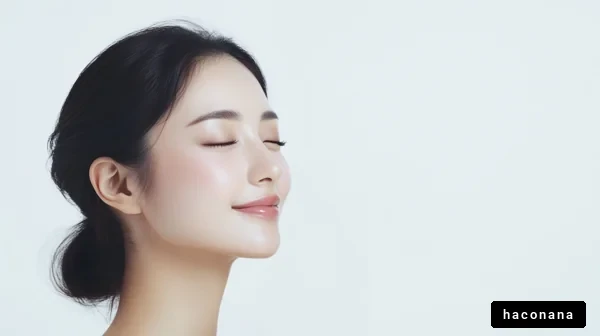 心地よい表情の女性