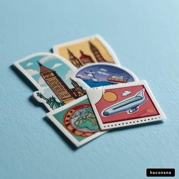 旅行の思い出とスタンプ