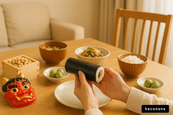 和食と家庭の風景