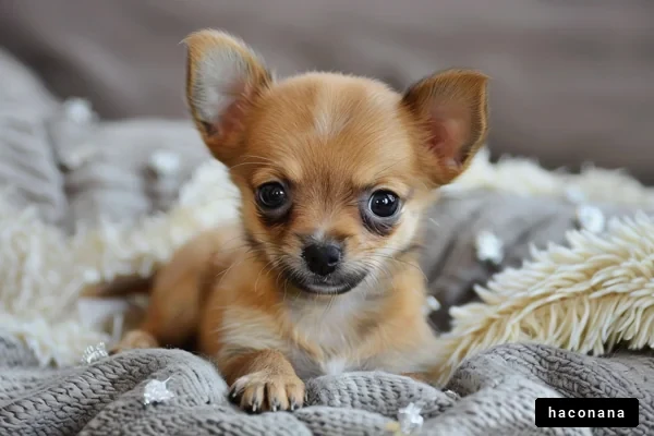 愛らしい子犬のポートレート