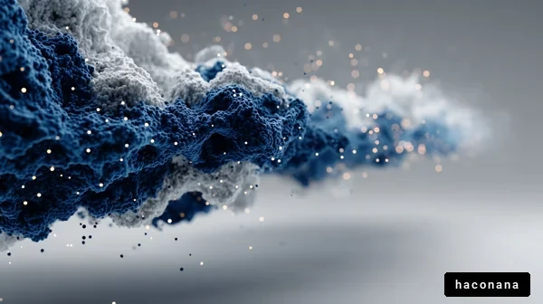 抽象的な波のイメージ