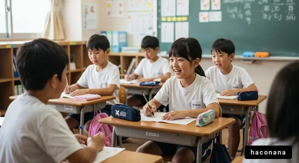 教室での楽しい学び