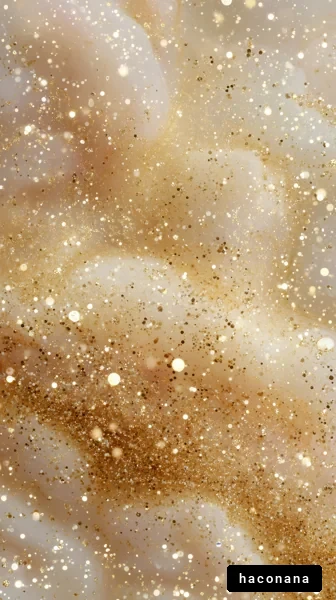 きらめく金色の背景