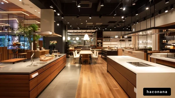 モダンなキッチンのデザイン