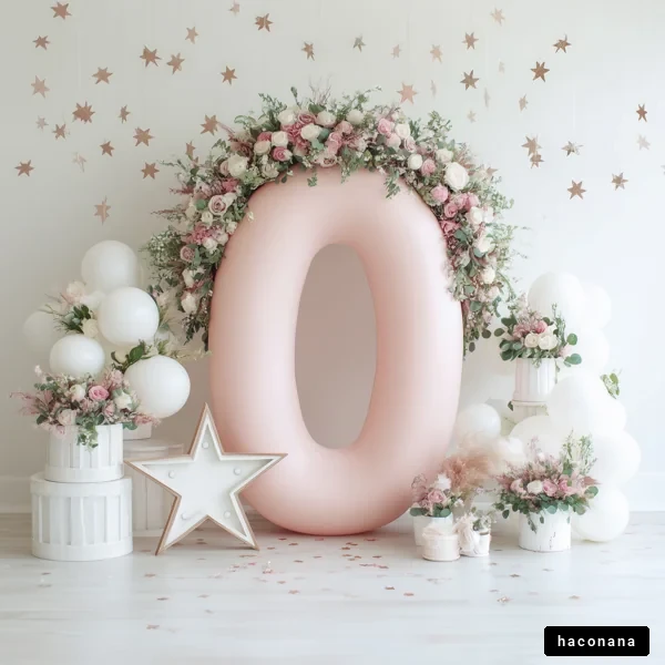 華やかな記念日ディスプレイ