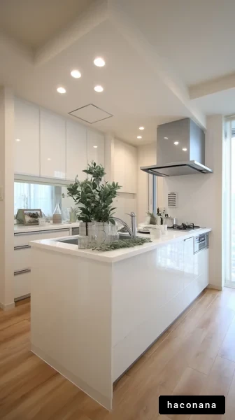 現代的なキッチンの風景