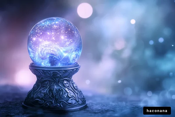 幻想的な水晶玉のイメージ