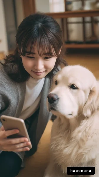 犬と過ごす幸せな時間