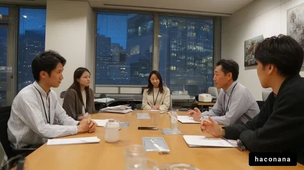 ビジネス会議の風景