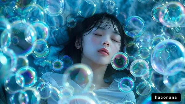 幻想的なバブルの中で