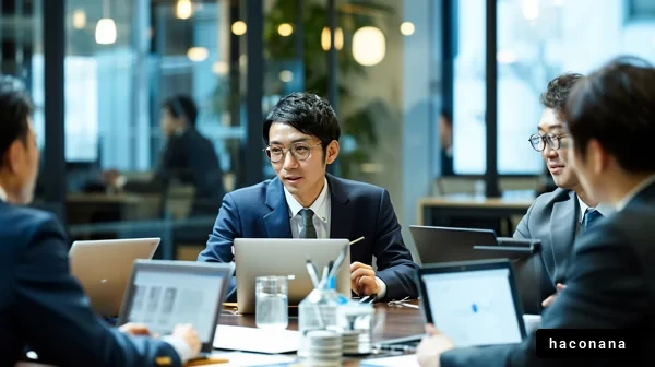 ビジネスミーティングの風景