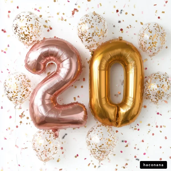 華やかな誕生日パーティー