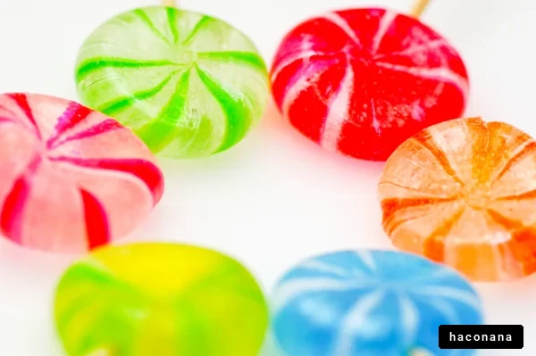 カラフルなキャンディの写真