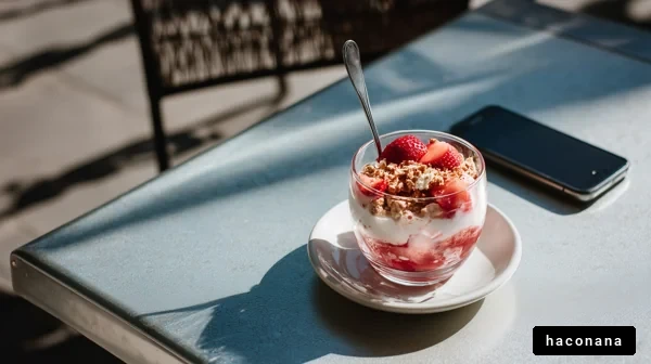 フルーツたっぷりのデザート