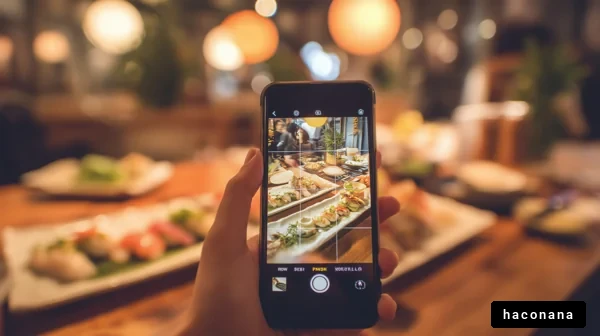 美味しい料理の撮影風景