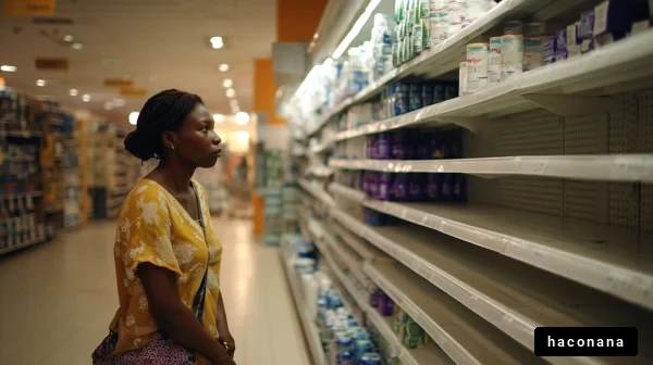 スーパーマーケットでの選択