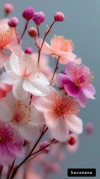 美しい花々のアレンジメント