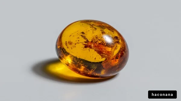美しい琥珀の玉