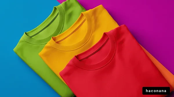 カラフルなTシャツの写真