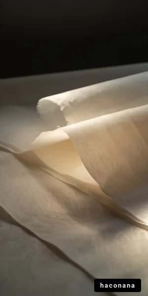 柔らかな布の質感