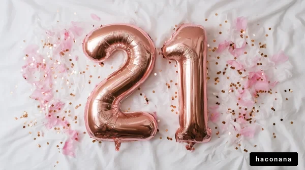 21歳の誕生日祝い