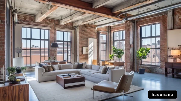 スタイリッシュなリビングルーム