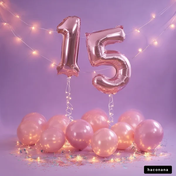 華やかな15歳の祝宴