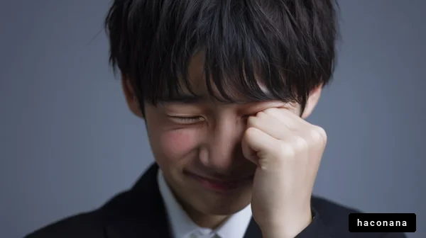 微笑みを浮かべる少年