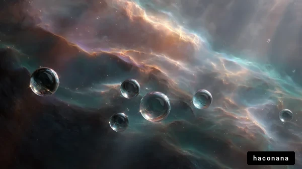 宇宙の神秘と泡