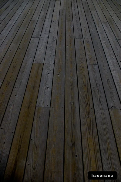 木製の床板のテクスチャ